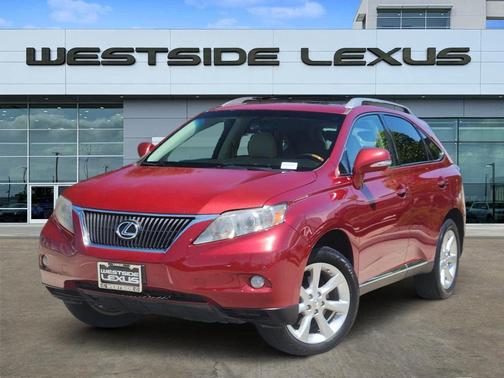 Red 2010 Lexus RX 350 Base