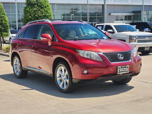 Red 2010 Lexus RX 350 Base