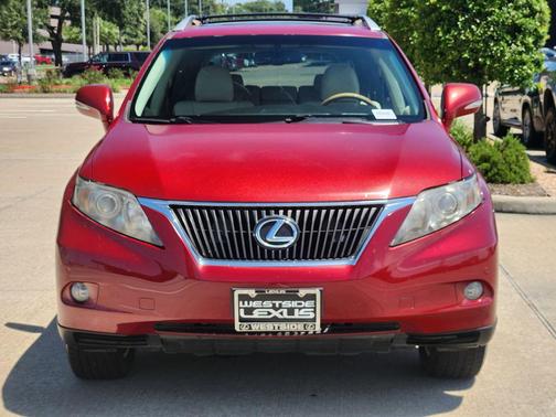 Red 2010 Lexus RX 350 Base