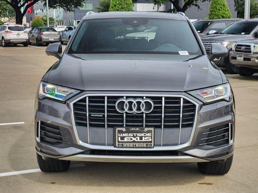 Gray 2021 Audi Q7 45 Premium Plus