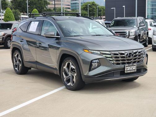 Amazon Gray 2022 Hyundai TUCSON Limited