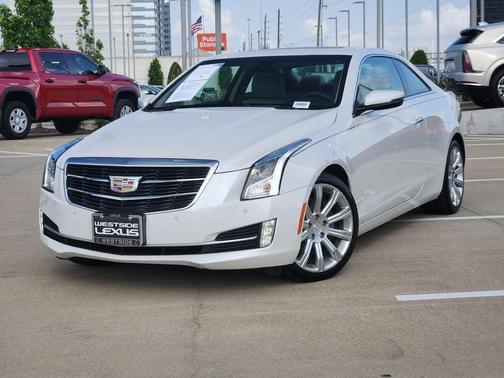 White 2019 Cadillac ATS 2.0L Turbo Luxury