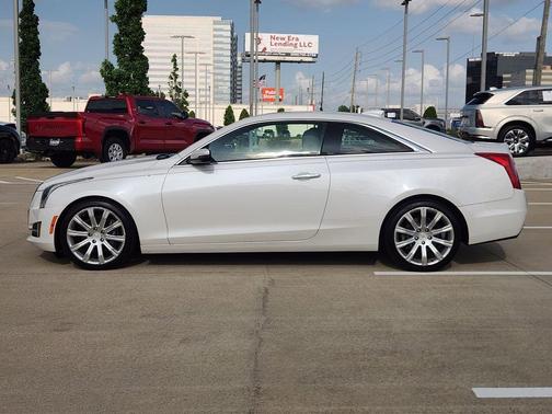 White 2019 Cadillac ATS 2.0L Turbo Luxury