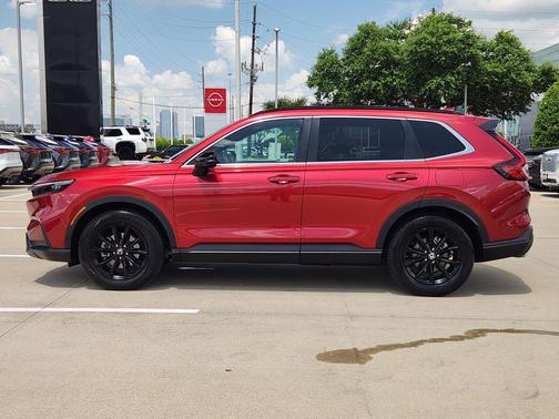 Radiant Red Metallic 2024 Honda CR-V Hybrid Sport FWD