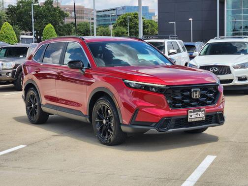 Radiant Red Metallic 2024 Honda CR-V Hybrid Sport FWD