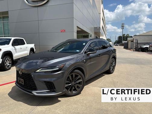 Cloudburst Gray 2024 Lexus RX 350 F SPORT Handling