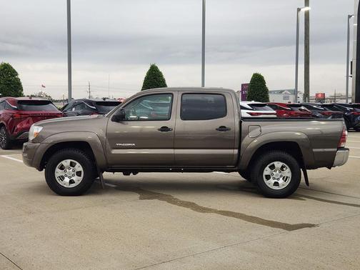 Red 2010 Toyota Tacoma Double Cab