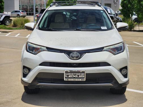 Blizzard Pearl 2017 Toyota RAV4 Limited