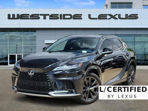Black 2024 Lexus RX 350 F SPORT Handling