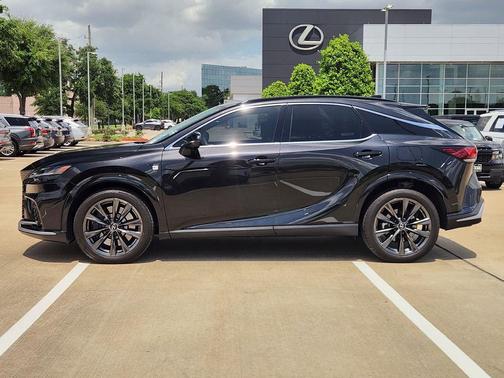 Black 2024 Lexus RX 350 F SPORT Handling