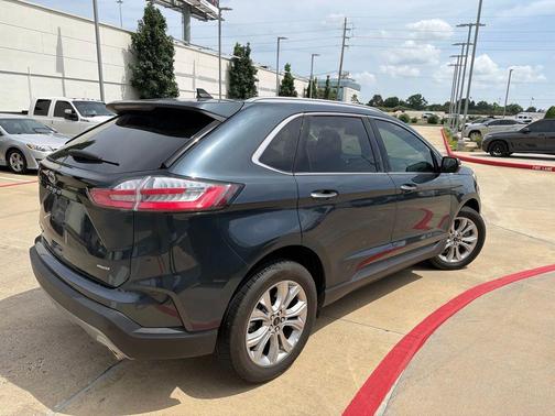 Stone Blue Metallic 2024 Ford Edge Titanium