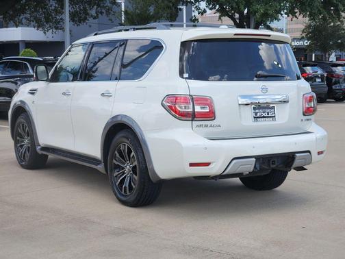 Pearl White 2017 Nissan Armada Platinum