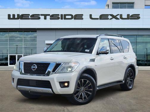 Pearl White 2017 Nissan Armada Platinum