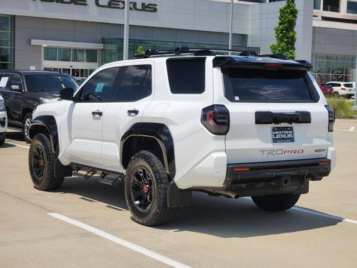 White 2025 Toyota 4Runner TRD Pro