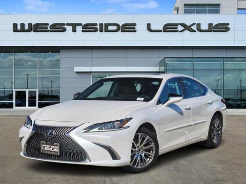 White 2019 Lexus ES 350 Base