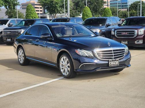 Blue 2020 Mercedes-Benz E-Class 4MATIC