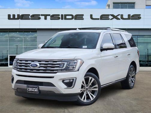 Star White Metallic Tri-Coat 2020 Ford Expedition Limited