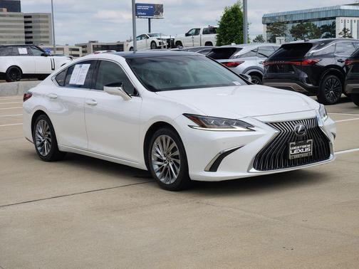 White 2019 Lexus ES 350 Ultra Luxury