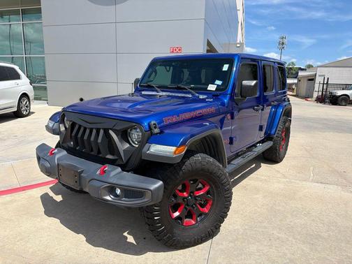 Ocean Blue Metallic Clearcoat 2020 Jeep Wrangler Unlimited Rubicon