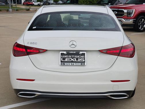 White 2022 Mercedes-Benz C-Class Sedan
