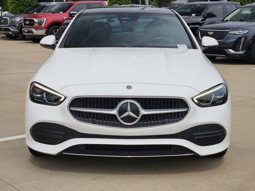 White 2022 Mercedes-Benz C-Class Sedan