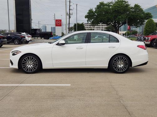 White 2022 Mercedes-Benz C-Class Sedan
