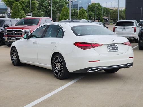 White 2022 Mercedes-Benz C-Class Sedan
