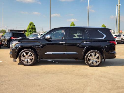 Midnight Black Metallic 2024 Toyota Sequoia Capstone