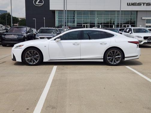 White 2020 Lexus LS 500 F Sport