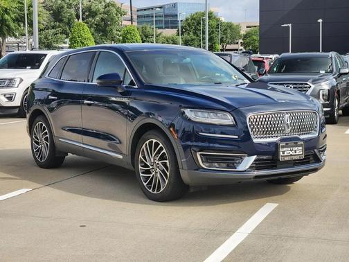 Blue 2019 Lincoln Nautilus Reserve
