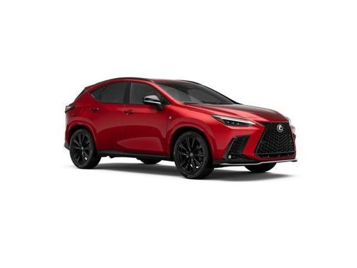 Red 2026 Lexus NX 450h+ F SPORT Handling