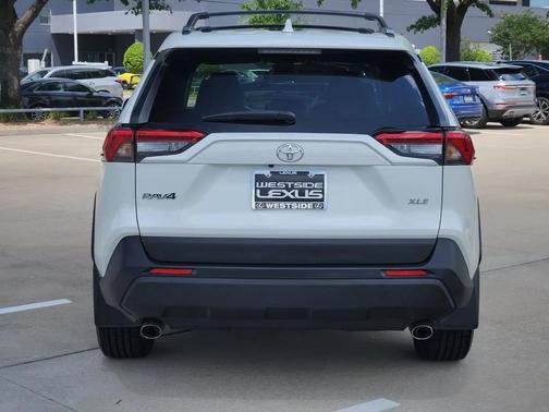 White 2021 Toyota RAV4 XLE Premium
