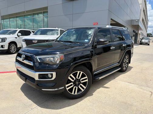 Midnight Black Metallic 2018 Toyota 4Runner Limited