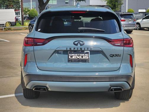 Gray 2024 INFINITI QX50 SPORT