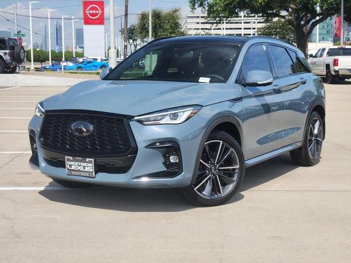 Gray 2024 INFINITI QX50 SPORT