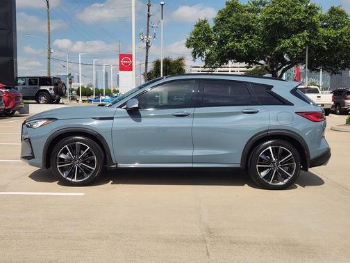 Gray 2024 INFINITI QX50 SPORT