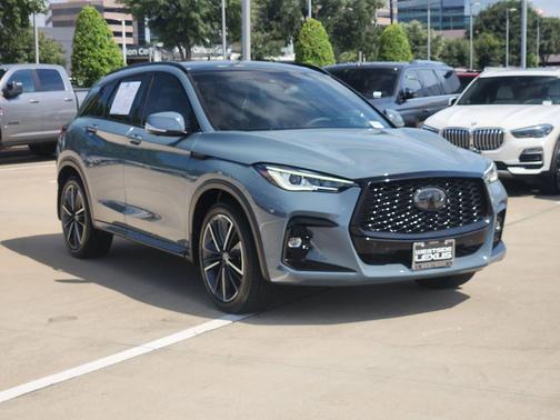 Gray 2024 INFINITI QX50 SPORT