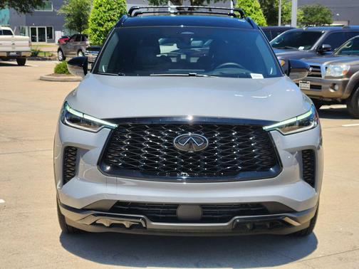 Harbor Gray/Obsidian Black 2025 INFINITI QX60 AUTOGRAPH