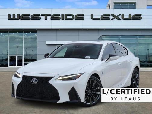 White 2023 Lexus IS 350 Base
