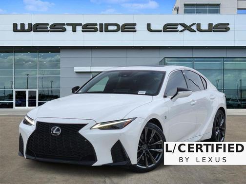 White 2023 Lexus IS 350 Base