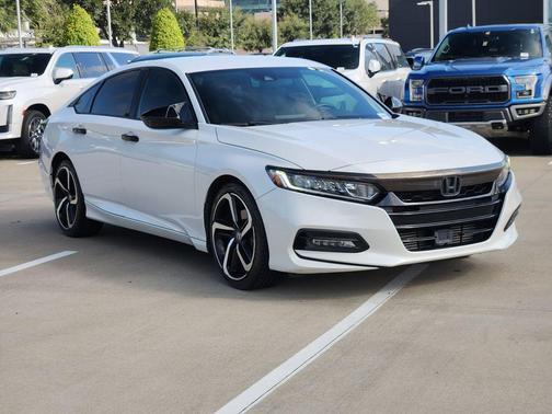 Platinum White Pearl 2020 Honda Accord Sport 1.5T