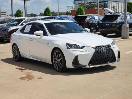 White 2017 Lexus IS 200t Base