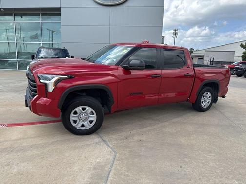 Red 2025 Toyota Tundra SR5
