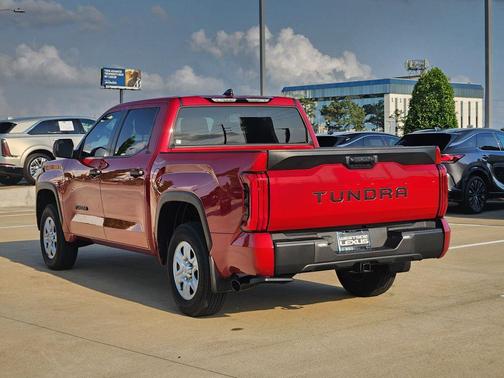 Supersonic Red 2025 Toyota Tundra SR5
