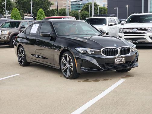 Black 2023 BMW 330e 330e iPerformance