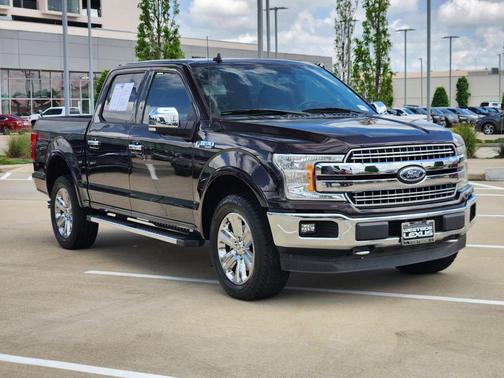 Red 2019 Ford F-150 Lariat