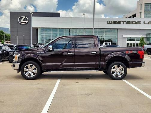 Red 2019 Ford F-150 Lariat