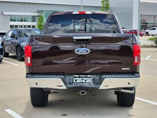 Red 2019 Ford F-150 Lariat