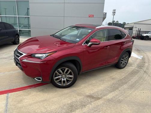 Red 2016 Lexus NX 200t Base