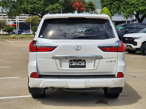 White Pearl 2020 Lexus LX 570 Three-Row